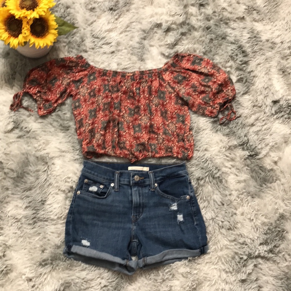 🎉Host Pick 🎉 Free People Electric Love Crop Top - Picture 2 of 6